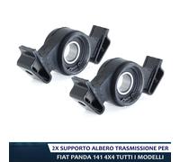 2X Supporto albero trasmissione PANDA (141) 1000, 1100 4x4 1986-2004 GTFT001