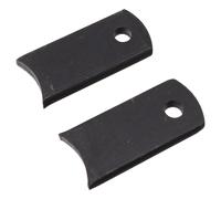 2x Supporto Ammortizzatore Da Saldare Universale Alko BPW Assale Rimorchio