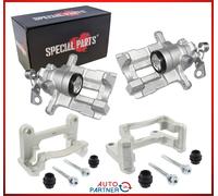 2X Supporto Freno Posteriore Per VW T4 Bus Set Freno Solo Per PR Nr. 2E3