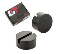 2X Supporto Gommato Per Crick 75X35 Mm Rotondo Blocco Di Gomma Per LANCIA