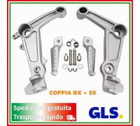 2X SUPPORTO PEDANA POGGIAPIEDI ANTERIORE PER APRILIA RS660 TUONO 660 2021-2025