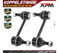 2x Supporto Pendolare Asta di Accoppiamento Anteriore SX Dx per Alfa Romeo 147