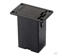 2x Supporto per Batteria Pickup per Basso per Chitarra Elettrica,