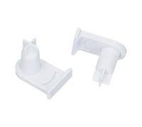 2X Supporto Per Cerniera Compatibile Con Bosch 00169301 Per Frigorifero