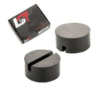 2X Supporto Per Crick Gommato 75X35 Mm Rotondo Blocco Di Gomma Per AUDI A3 A5 A7