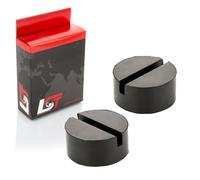 2X Supporto Per Crick Gommato 75X35 Mm Rotondo Blocco Di Gomma Per KIA