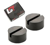 2X Supporto Per Crick Gommato 75X35 Mm Rotondo Gommone Per HONDA