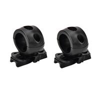 2X Supporto per Morsetto Torcia A Sgancio Rapido per Casco Rapido Universale (FAST, MICH,IBH, Ecc. con Casco per Rotaia)