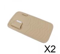 2x Supporto per Parasole Auto per DVD con Custodia, Dimensioni 11,8 X 6,3