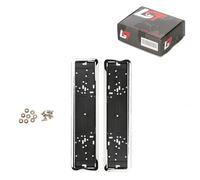 2X Supporto Per Targa In Cromo Lucido 520X110Mm Per CHEVROLET