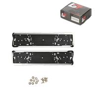 2X Supporto Per Targa In Cromo Lucido 520X110MM Per MERCEDES