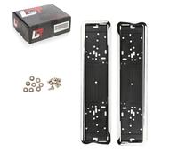 2X Supporto Per Targa In Cromo Lucido 520X110Mm Per SUZUKI