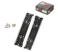 2X Supporto Per Targa In Cromo Lucido 520X110MM Per VOLVO