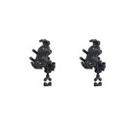 2X Supporto per Telefono per Moto con Smorzatore di Vibrazioni, Supporto per Manubrio ATV, Funzionamento con Una Sola Mano