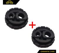 2X Supporto Silenzioso Per Scarico Banda = 1755.69 1755.63 1755.96