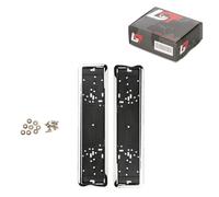 2X Supporto Targa Auto Numero Di Targa Supporto Colori Cromo Per JEEP