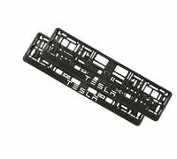 2x supporto telaio targa europeo surround per auto Tesla