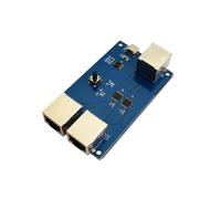2X Switcher Porta Gigabit Ethernet Switcher di Rete Interno/Esterno Cavo di Rete Modulo Distributore 2-In-1-Out un Banda Larga