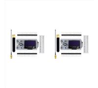 2X SX1276 SX1278 ESP32 LoRa 868MHz/915MHz 0,96 pollici display OLED blu Bluetooth WIFI Kit 32 scheda di sviluppo