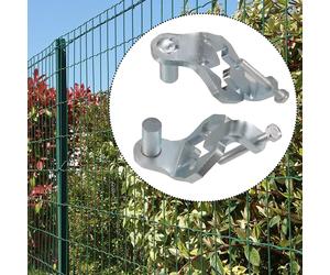 2x T Post Gate Pins Pins Gate Canni del gancio target per il cortile della