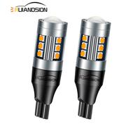 2x T15 W16W 3030 15 LED Indicatore di direzione posteriore Lampada Giallo ambra
