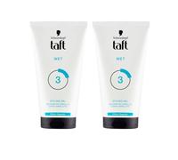 2x Taft Styling Gel Delicato Su Capelli E Cuoio Capelluto Effetto Bagnato
