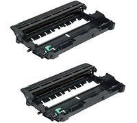 2x Tamburo compatibile per Brother HL-L2300D, L2320D, L2340DW, L2360DN, L2360DW, L2365DW, L2380DW, DCP-L2500D, L2520DW, L2540DN, L2560DW, MFC-L2700DW, L2720DW, L2740DW | DR2300 DR2320, Colore: Nero