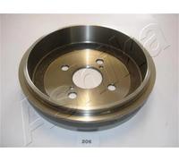 2x Tamburo freno 56-02-206 ASHIKA per TOYOTA YARIS VERSO YARIS