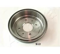 2x Tamburo freno 56-05-512 ASHIKA per MITSUBISHI COLT VI