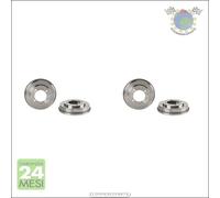 2x Tamburo freno Brembo Posteriore per MITSUBISHI CARISMA SPACE