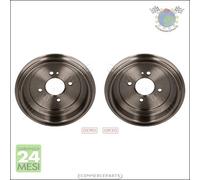 2x Tamburo freno JParts Posteriore per HYUNDAI i20 esr