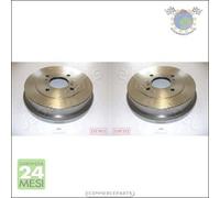 2x Tamburo freno JParts Posteriore per NISSAN BLUEBIRD VANETTE PRIMERA PRAIR epj