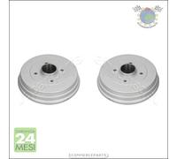2x Tamburo freno JParts Posteriore per NISSAN MICRA III C+C TIIDA NOTE epl