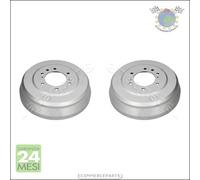 2x Tamburo freno JParts Posteriore per NISSAN PATHFINDER PICK