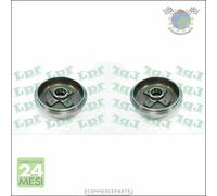 2x Tamburo freno LPR Posteriore per AUDI COUPE 80 SEAT TOLEDO I IBIZA II CORDOB