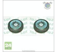 2x Tamburo freno LPR Posteriore per CHEVROLET SPARK