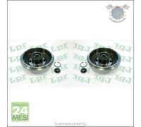2x Tamburo freno LPR Posteriore per FORD FUSION FIESTA #cm