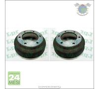 2x Tamburo freno LPR Posteriore per FORD TRANSIT MAZDA 626