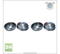 2x Tamburo freno Maxgear Posteriore per DAIHATSU CHARADE TOYOTA YARIS