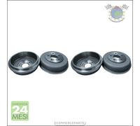 2x Tamburo freno Maxgear Posteriore per FORD TRANSIT TOURNEO