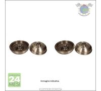 2x Tamburo freno Maxgear Posteriore per MITSUBISHI L200