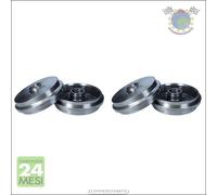 2x Tamburo freno Maxgear Posteriore per NISSAN MICRA IV