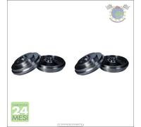 2x Tamburo freno Maxgear Posteriore per SUZUKI IGNIS