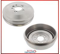 2X Tamburo Freno Per VW Amarok Freno A Tamburo Asse Posteriore Nuovo Kit