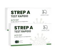 2X Tamponi Streptococco A | Strep A Test Rapido | Tampone Faringeo Streptococco | Marchio CE | Tamponi Per Adulti e Bambini | Kit Autodiagnosi con Abbassalingua | Registrato Ministero della Salute (2)