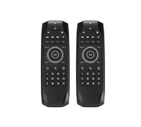 2X Tastiera 5.0 G7BTS Giroscopio Retroilluminato IR Learning Air Mouse Telecomando per Tablet Portatile TV Box
