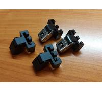 2x TECHNICS CERNIERE HINGE HINGES CAPPA COPERCHIO DUST COVER SL-BD22 SL-BD26