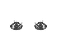 2X TEDGUM Supporto Della Molla Anteriore Per Ford Ranger TKE 3.2 TDCI 4X4 2.2