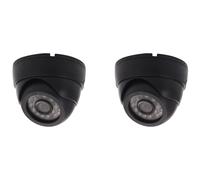 2X Telecamera CCTV 800TVL Telecamera Dome di Sicurezza per Esterni X8O43815