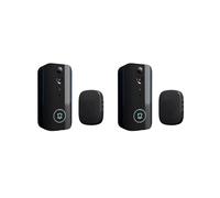 2X Telecamera per Campanello, Telecamera per Campanello Senza Fili 1080P Che Supporta La Connessione di Rete Wi-Fi , Conversione Vocale, Conversazione